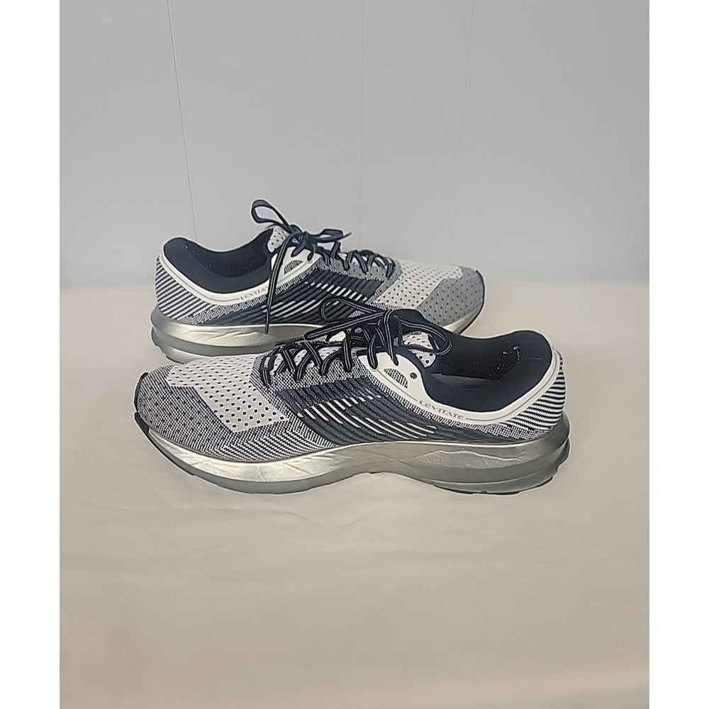 Brooks Levitate Running‎ Shoes Grey/Black Knit DNA AMP Sneakers Men's 10.5